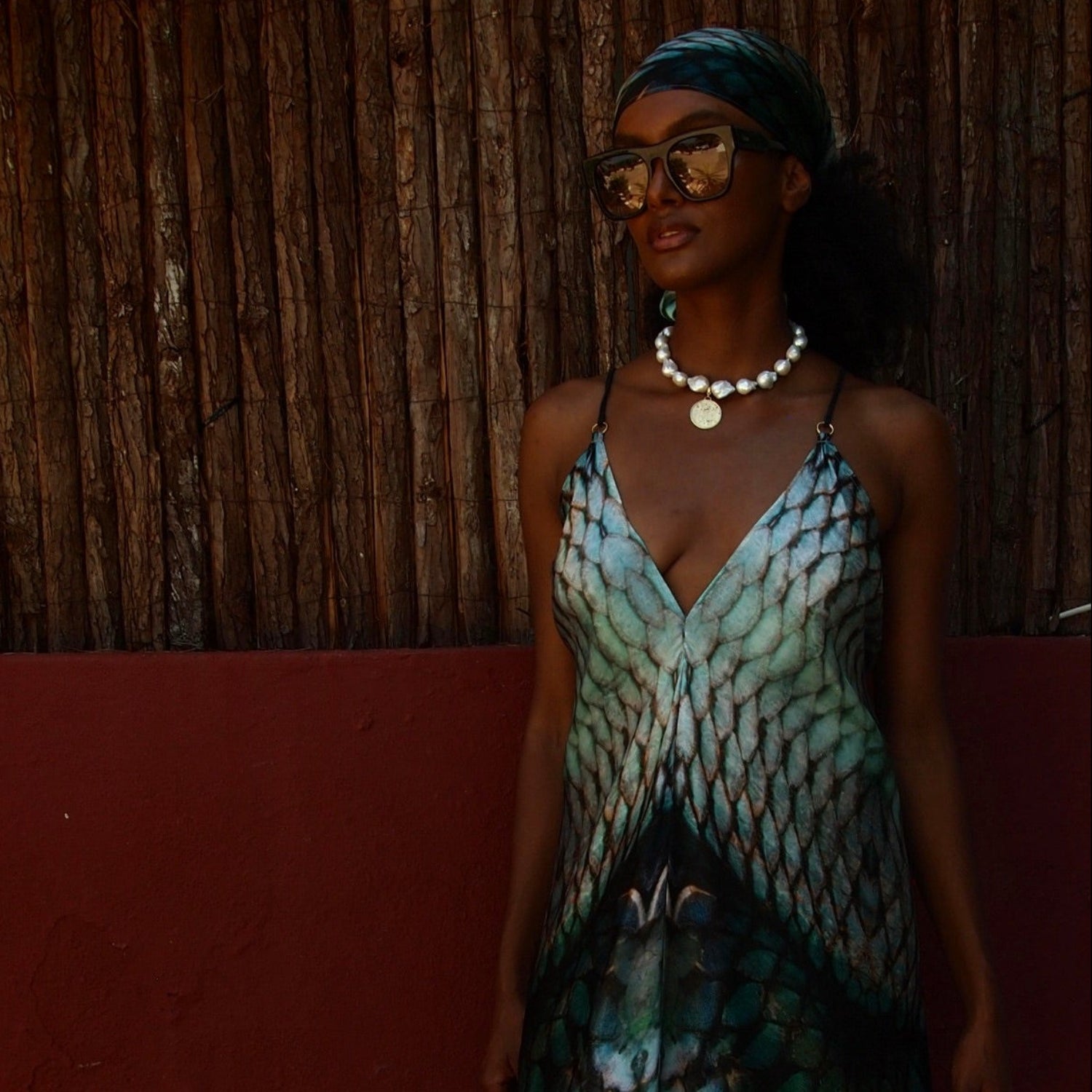 Baroque Pearl & Gold Necklace