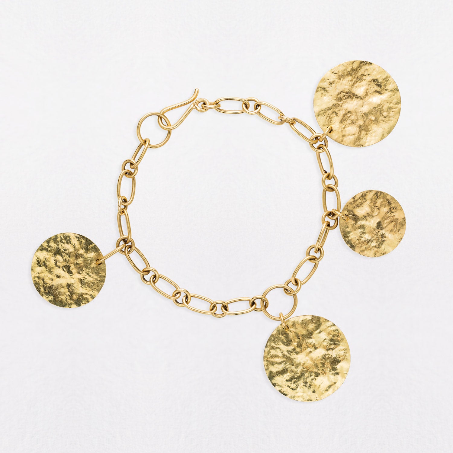 Sun Disc Charm Bracelet
